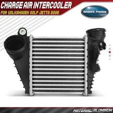 Turbo Charge Air Cooler Intercooler For Volkswagen Vw Golf Jetta 2006 Aluminum