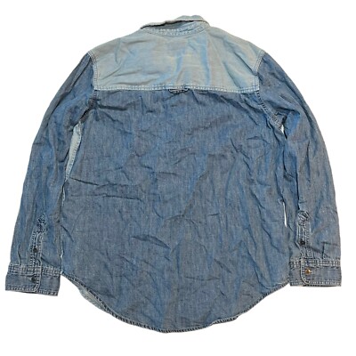 【oan】Grion Gradation Denim Shirt oan (オアン) - グリオングラデーションデニムシャツ / Grion