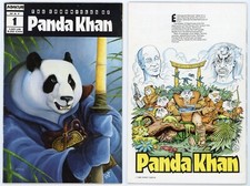 Chronicles of Panda Khan #1 (FN- 5.5) 1st Solo TMNT Turtles 1987 Abacus Press