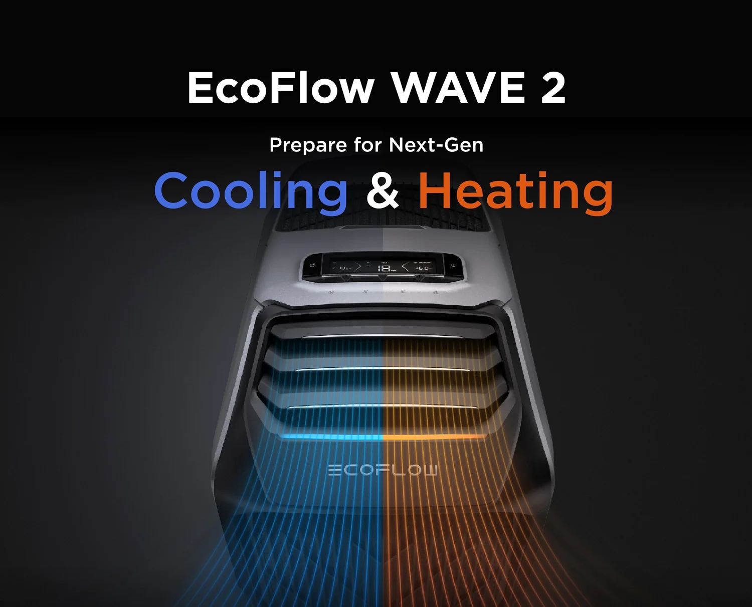 EcoFlow WAVE 2 Portable Air Conditioner Fastest Cooling and Heating New |  eBay