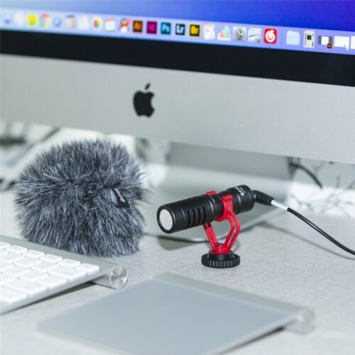 BOYA BY MM1 Cardiod Shotgun Microphone MIC Video for Smartphone DSLR cameras