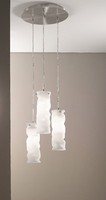 HöHenverstellbare Pendel Leuchte HäNge Lampe Melt 3 Flg Fabas Luce 3250-49-178