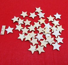 Holz Sterne 3 cm 35 Stück Weihnachten Basteln Sternenhimmel Deko Stern SET-1