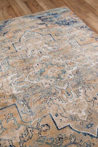 Momeni Amelia Polyester and Polypropylene Navy Area Rug 6'7" X 9'6" - Picture 2 of 6