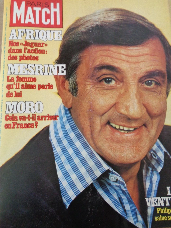 💥 Paris Match 2 N° - Mesrine Jacques son évasion le plan - sa femme Jocelyne - Photo 2/4