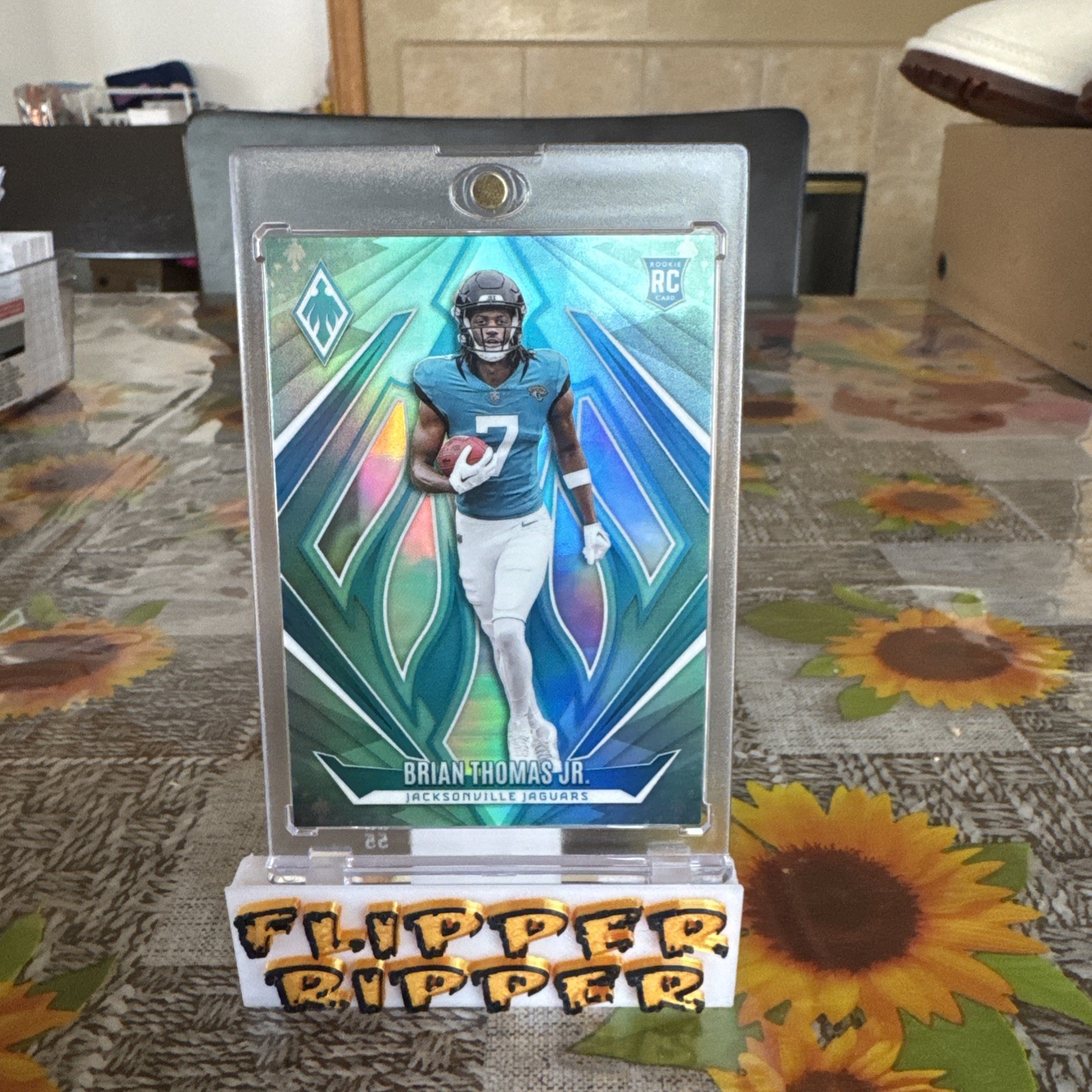 2024 Panini Phoenix - Rookies Brian Thomas Jr. #164 Teal First On Print 1/28