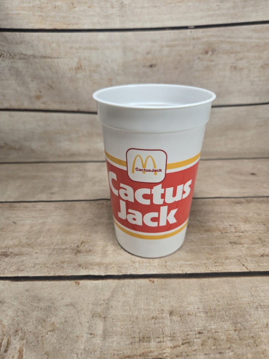 Travis Scott McDonald's Cactus Jack￼ Plastic Cup New | eBay