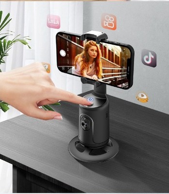 360 Auto Face Tracking Gimbal AI Smart Gimbal Face Tracking Auto Phone Holder.