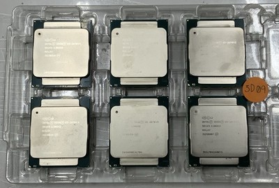 Lot of 6 INTEL Xeon E5-2670 V3 SR1XS Processors