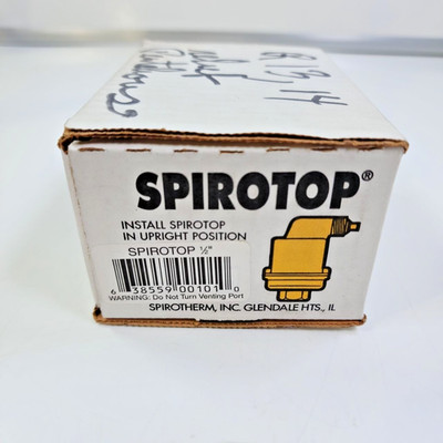 Spirotherm SpiroTop VTP050FT 1/2'' Brass Air Release Valve