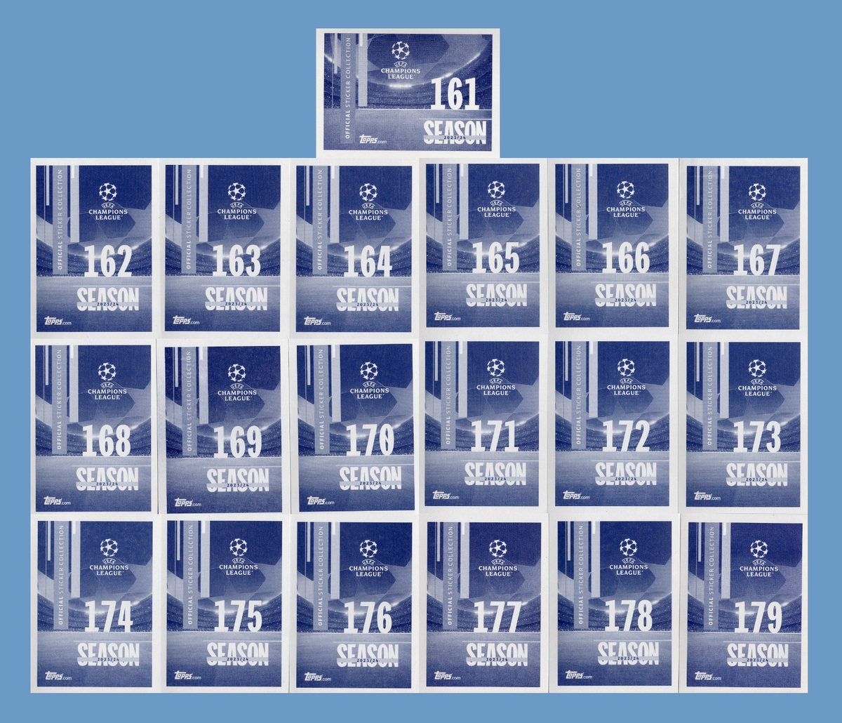 Internazionale Milano Team 2023/24 Topps UEFA Champions League