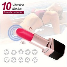 Lipstick Bullet Vibrator G-Spot Massager Anal Vibrating Adult Sex Toys for Women