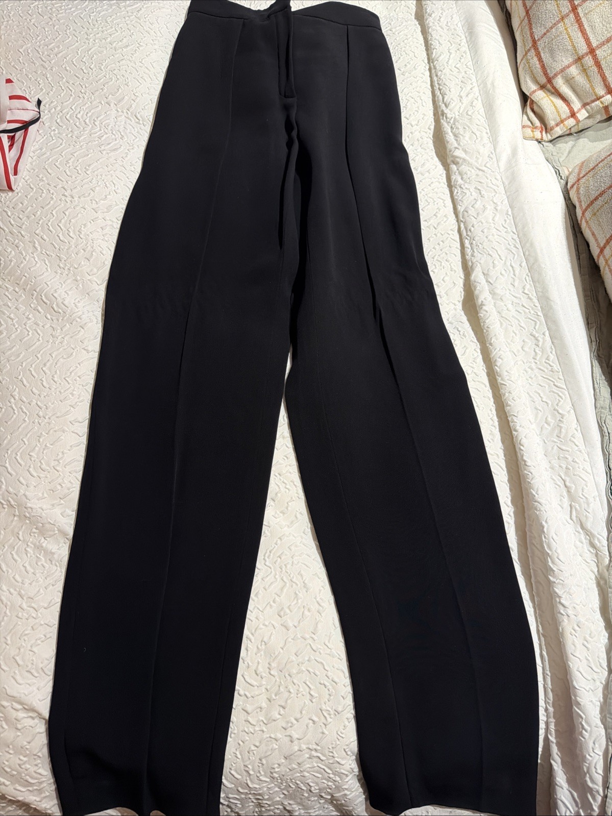 Lanvin, Pantalone abito viscosa Lanvin River 2016 collezione invernale vintage italiano 36/4 uS