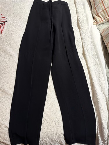 Lanvin, Pantalone abito viscosa Lanvin River 2016 collezione invernale vintage italiano 36/4 uS