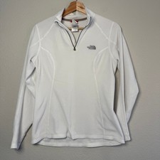 The North Face Womens Fleece Pullover Jacket Quarter Zip Small S