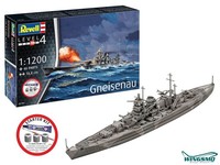 Revell Starter Kit Battleship Gneisenau 75181