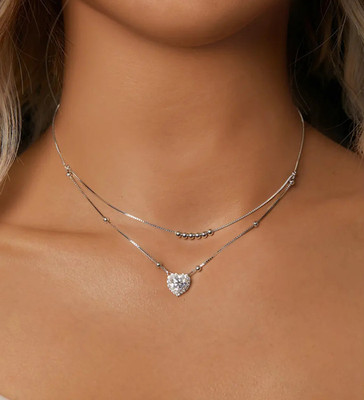 Laborgefertigter Diamant-Testpass 1,0 kt Rundschliff VVS1/D/Ausgezeichnetes geschichtetes Collier