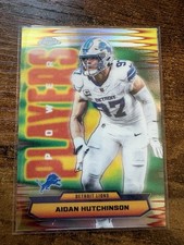 Topps Chrome 2025 Power Players Refractor Aidan Hutchinson PP-38 Detroit Lions
