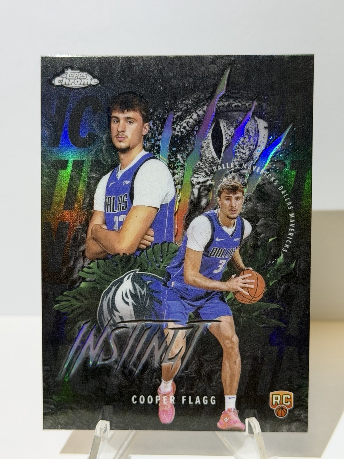 2025-26 Topps Chrome - Instinct Cooper Flagg #INS-11 Silver Refractor (RC)