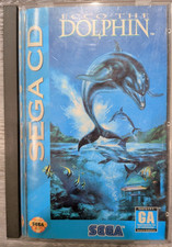 Ecco the Dolphin Sega CD Case and Manual Only NO GAME