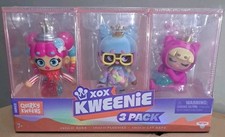 Brand NEW XoX Kweenie Quirky Kweens Collectible Figures, 3 Pack, Toys, Kids