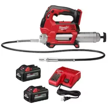 Milwaukee M18 2646-20 18V Cordless 2-Speed Grease Gun - Red