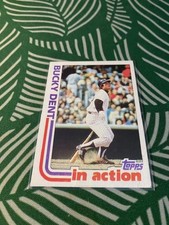 1982 Topps - In Action Bucky Dent #241 - FREE SHIPPING