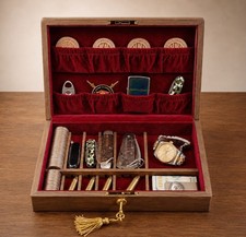 Black Walnut Coin Gold Bar Jewelry Collector ...