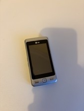 LG KP501 Cookie Silver Orange Network 64MB 3" Touch FM GSM Mobile Button Phone