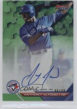 2016 Bowman's Best of Green Refractor 46/99 Anthony Alford #B16-AA Auto 4k8