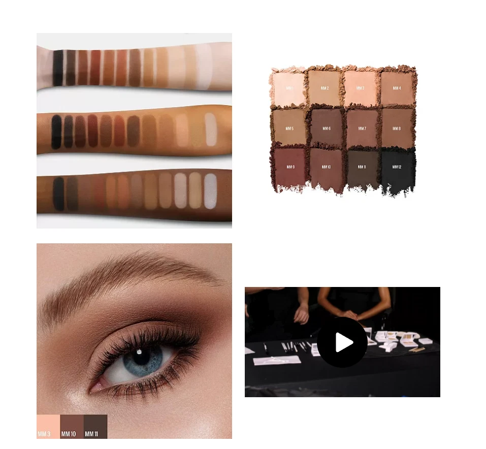 MAKEUP BY MARIO Master Mattes Eyeshadow Palette: The Original - Image 2 of 2