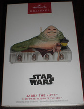 2023 HALLMARK KEEPSAKE ORNAMENT MAGIC ORNAMENT STAR WARS JABBA THE HUTT - NIB