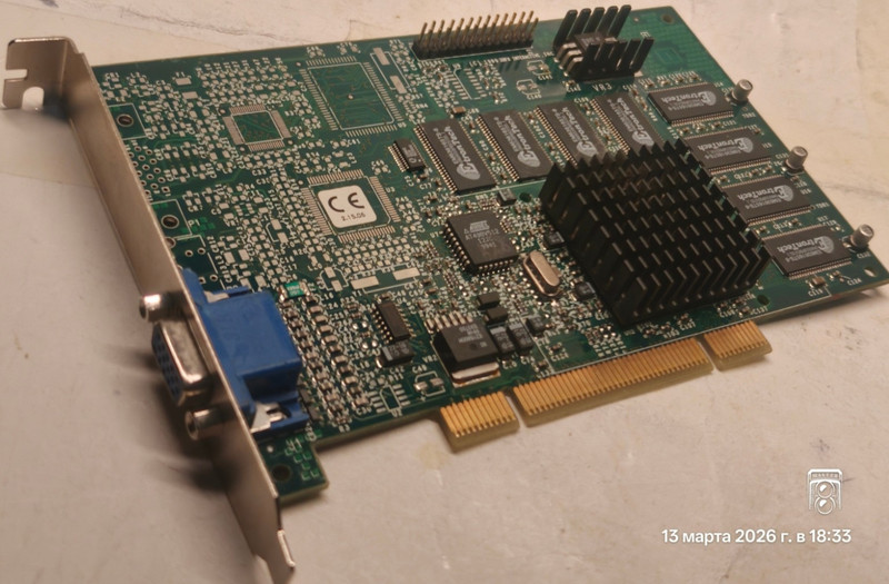3Dfx PCI STB Voodoo3 3000 Avenger Graphics Card  (255-0366-001) 16 MB *TESTED*