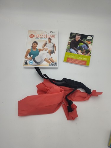 Nintendo Wii EA Sports Active More Workouts (2007) W/Strap And Life diet Booklet - Picture 2 of 5