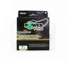 Power Pro Super 8 Slick Spectra Line 40lb by 300yds Green (0732)