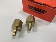 Dorman 800-079 Fuel Line Fitting Adapter 5/16" Nylon Hose To M14-1.5 Female PAIR