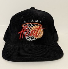 DREW PEARSON HEADWEAR MIAMI HEAT CORDUROY BASKETBALL HAT CAP
