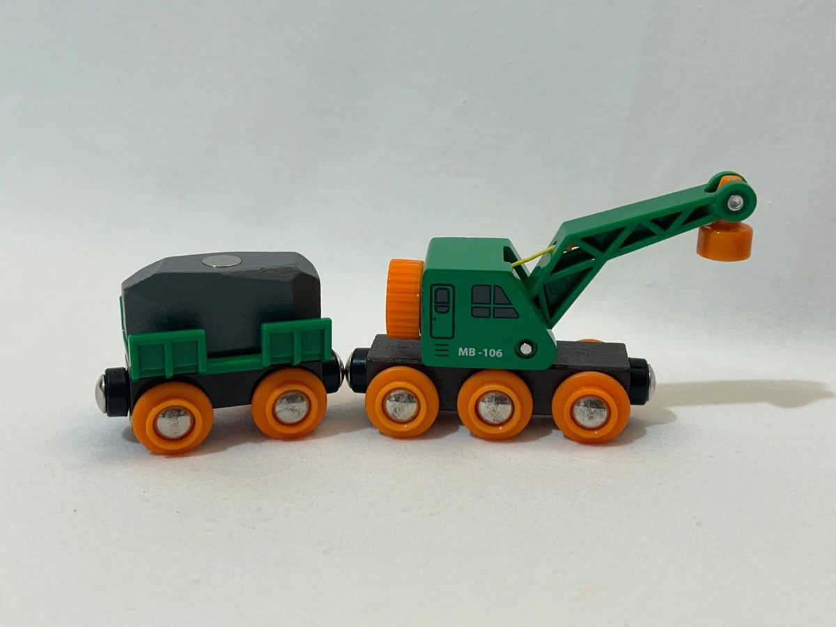 Grue De Pont Roulant Brio N°33386 - Vintage 1983 - Jeu D'Occasion