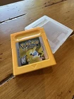 Pokemon Yellow Version Gameboy/GBC/GBA Tested And Saves