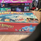 SHARK ATTACK! 1988 Motorized COMPLETE Board Game by Milton Bradley Vintage MB