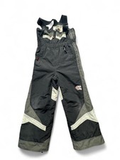 Obermeyer Kids Snowboarding/Ski Overalls Black /grey Size 6