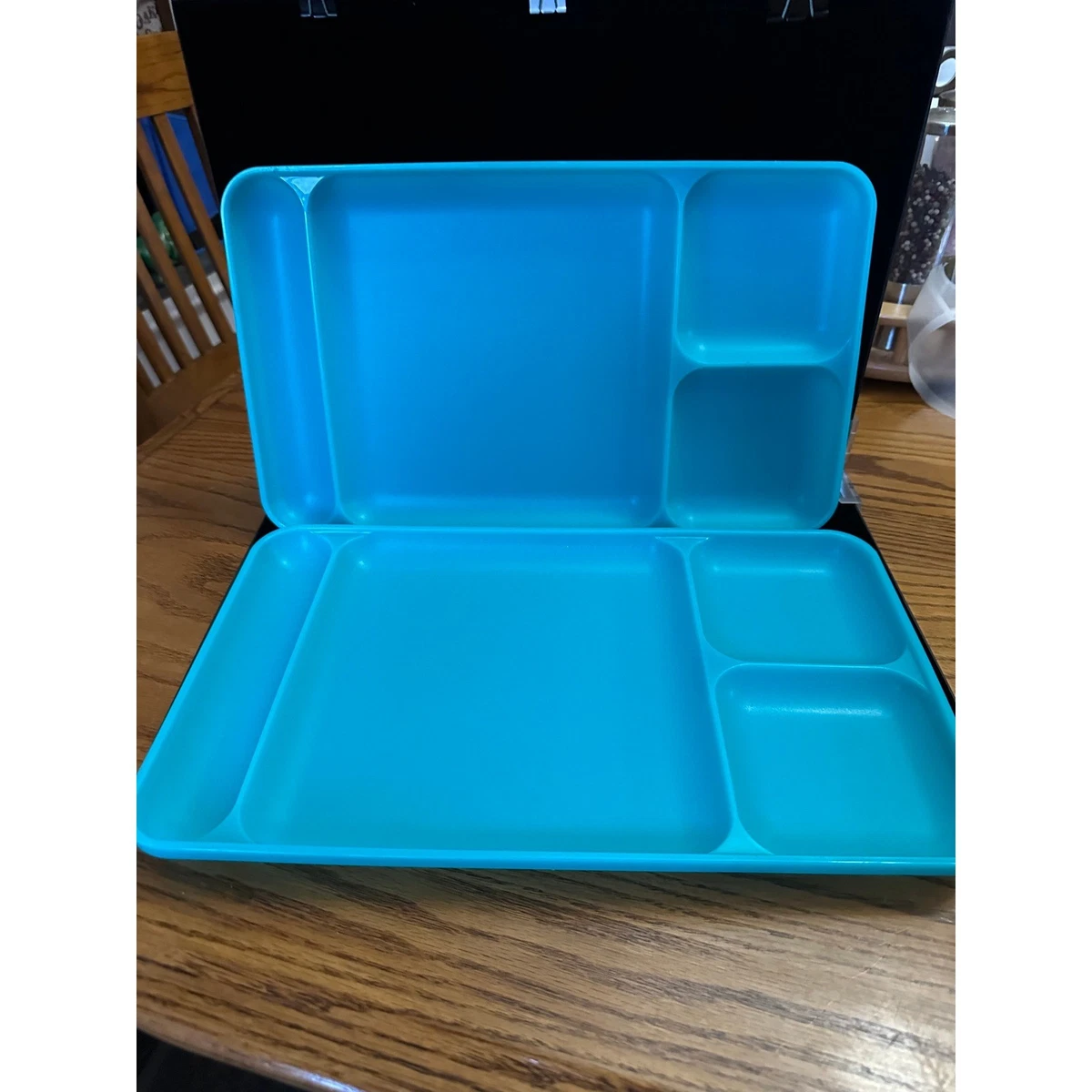 特百惠蓝色餐具和餐具| eBay
