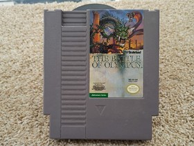 Nes Nintendo Battle of Olympus, probado en caja original (26222)