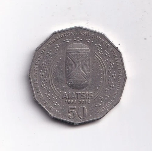 2014 Australia 50 Cents — photo from another recent sale