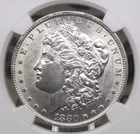 1880 "O" Morgan SILVER Dollar $1 NGC AU58 #006 About Uncirculated ECC&C, Inc.