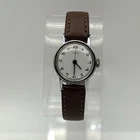Vintage Timex Classic Ladies Mechanical Analog Watch Case 25mm Runs Good!