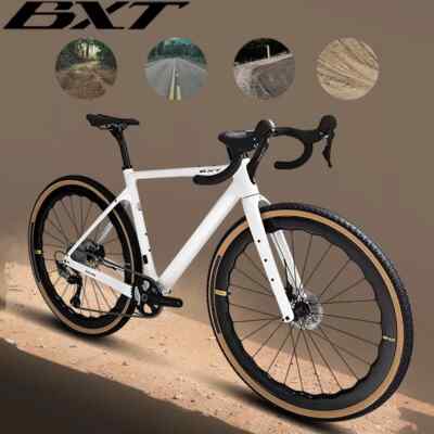 BXT R7170 DI2 Gravel Fahrrad Kohlefaser Scheibenbremse 2*12s Elektrischer Bike