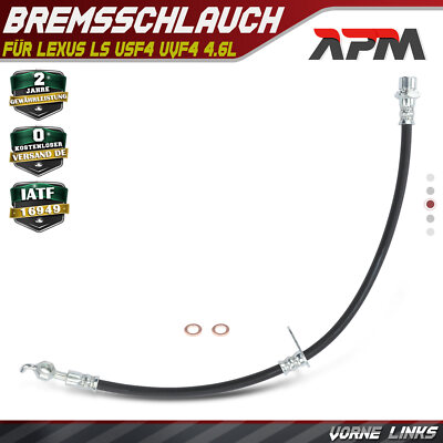 Bremsschlauch Bremsschläuche Bremsanlage Vorne Links für Lexus LS USF4 UVF4