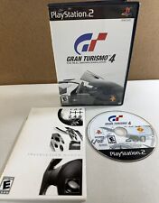Gran Turismo 4 (Sony PlayStation 2, 2005) PS2 Complete w/ Manual CIB Tested