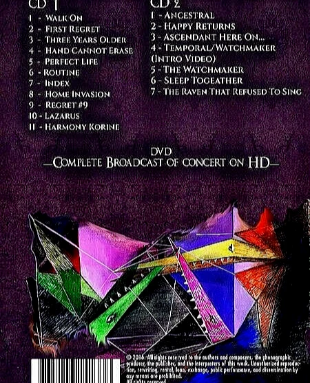 Steven Wilson - Through the looking glass – PORCUPINE TREE  sealed  2 CD + DVD - Image 3 of 3